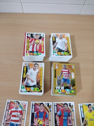 Lote 400 cromos Panini Adrenalyn XL oficiales