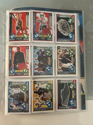 Álbum Star Wars Force Attax Tops