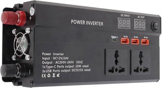 Inversor de Potencia 4000W 12/24V a 220V