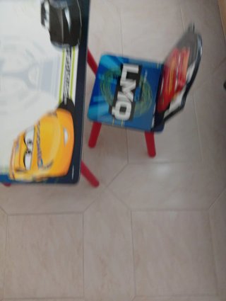 Mesa infantil estudio/juego Cars