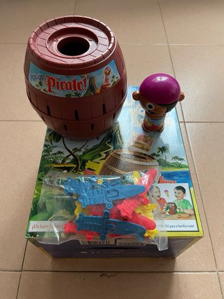 Juego Salta Pirata Bizak