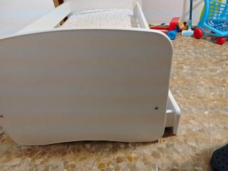 Cama infantil con cajón y colchón