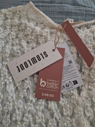Blusa SLOWLOVE blanca talla única