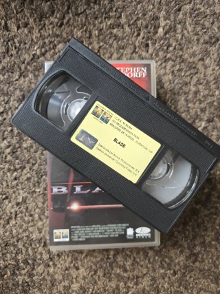Blade VHS Película Wesley Snipes Stephen Dorff