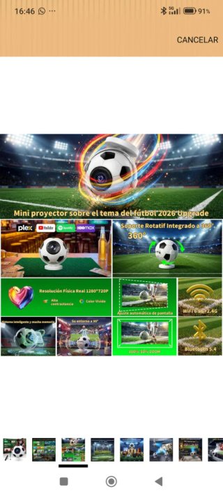 Proyector 4K Nuevo a Estrenar