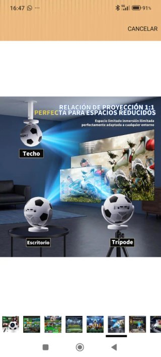 Proyector 4K Nuevo a Estrenar