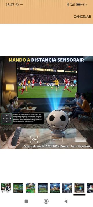 Proyector 4K Nuevo a Estrenar