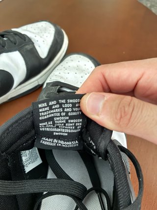 Nike Dunk Low Panda Talla 44.5