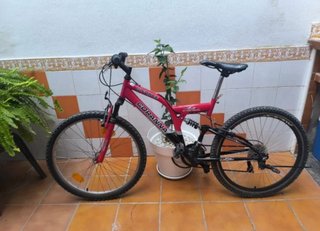 Bicicleta de Montaña Roja