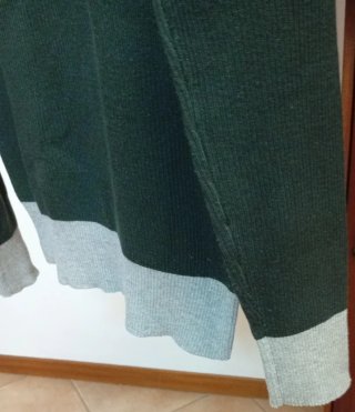 Jersey Baker's Verde Oscuro y Gris Talla L/XL