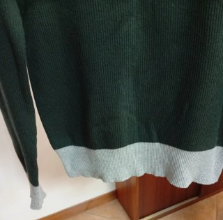 Jersey Baker's Verde Oscuro y Gris Talla L/XL