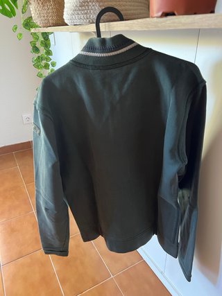 Sudadera Napapijri cremallera verde