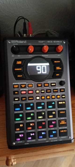 Roland SP-404 MKII + Estuche + Decksaver