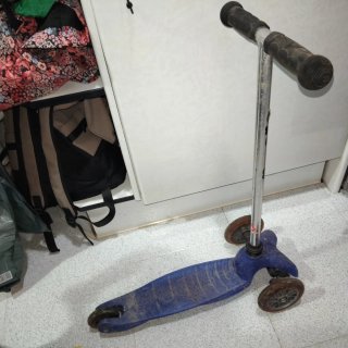 Patinete 3 Ruedas Niño Azul