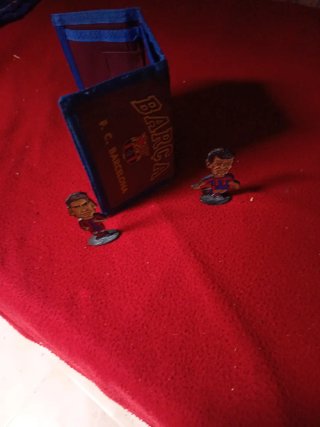 Cartera y figuras FC Barcelona