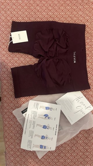 Leggings Push Up Thrivin Morado Talla M