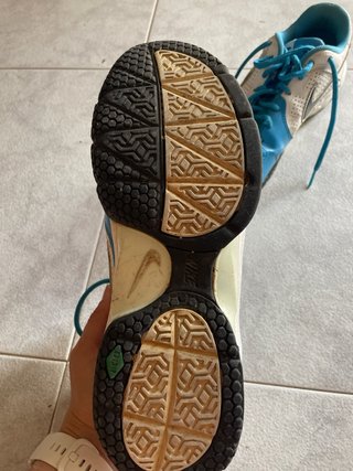 Zapatillas pádel Nike azul y blanco