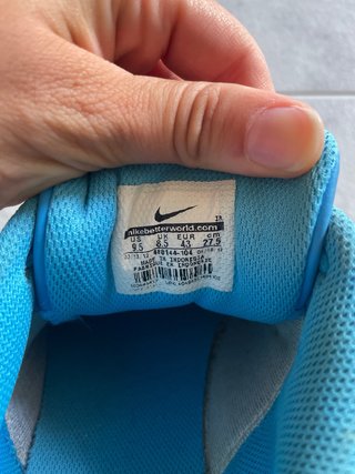Zapatillas pádel Nike azul y blanco