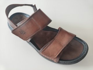 Sandalias de piel para hombre