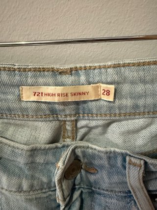 Pantalón Levi's 721 Azul Claro Talla 28