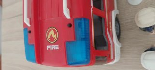 Playmobil,bomberos,lote,camión,camión bomberos