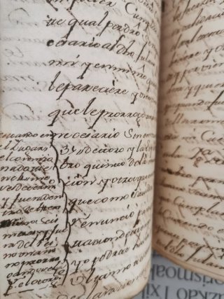 Manuscrito antiguo 1797