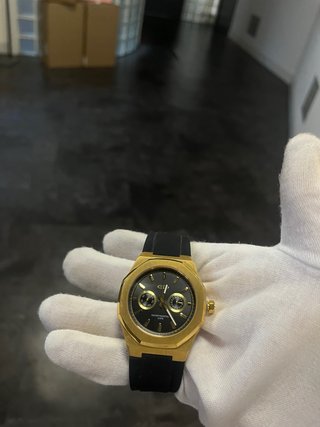 Reloj GD Negro y Dorado