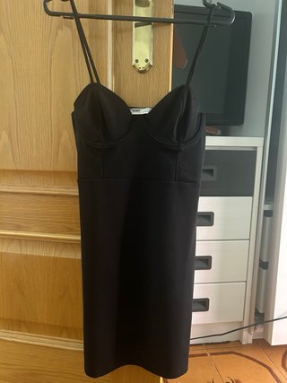 Vestido Pull&Bear Negro Talla M