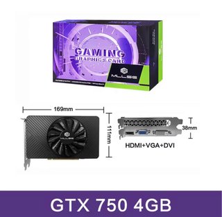 Tarjeta Gráfica MLLSE GTX 750 4GB GDDR5