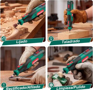 Herramienta Rotativa Inalámbrica HYCHIKA 8V