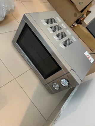 Microondas Hyundai plateado