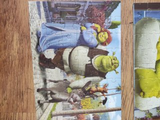 Puzzles Shrek Tercero (2 puzzles)