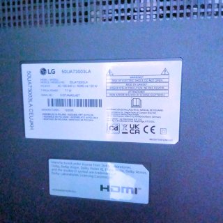 Televisión Negra 50 pulgadas