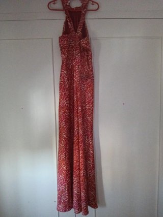 Vestido largo Noon estampado