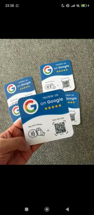FORNITORE  Carte Google per recensioni