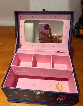 Joyero Top Model estrellas y cerradura