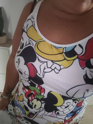 Vestido Largo Disney Mickey Mouse