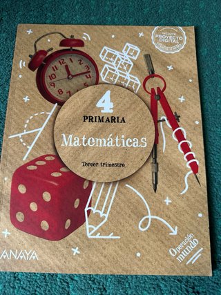 Matemáticas 4o de Primaria