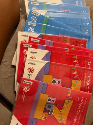 Libros de 2 de primaria Santillana nuevos