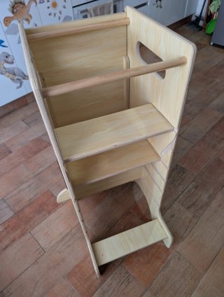 Torre aprendizaje madera KASVAA