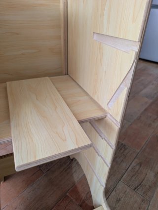 Torre aprendizaje madera KASVAA