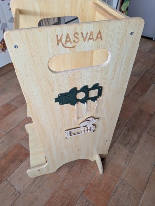 Torre aprendizaje madera KASVAA
