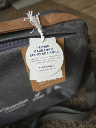 Bolsa de hombro para portátil gris