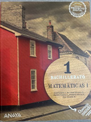 Matemáticas I 1 Bachillerato