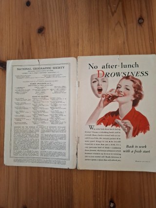 National Geographic. Años 1933, 1935 y 1948