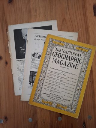 National Geographic. Años 1933, 1935 y 1948