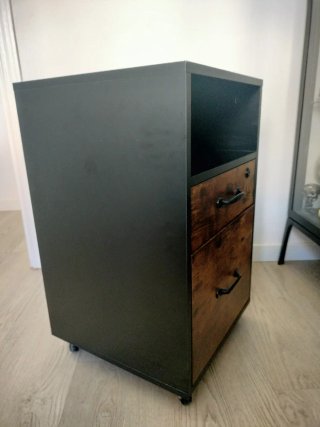 Mobile da ufficio con cassetti e ruote