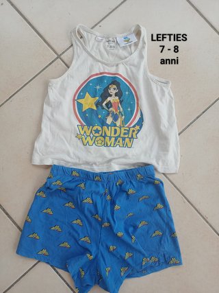 Set Wonder Woman Lefties 7-8 anni