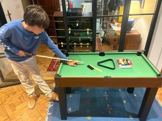 Mesa multijuegos billar futbolín ping pong