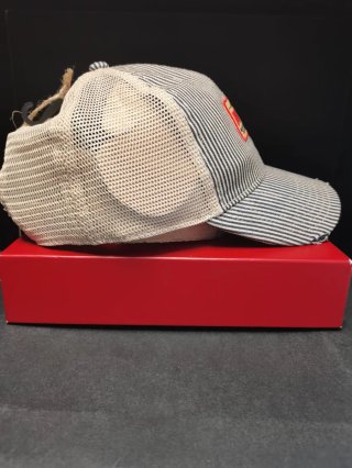 Gorra Von Dutch Rayas Azul y Beige Talla única